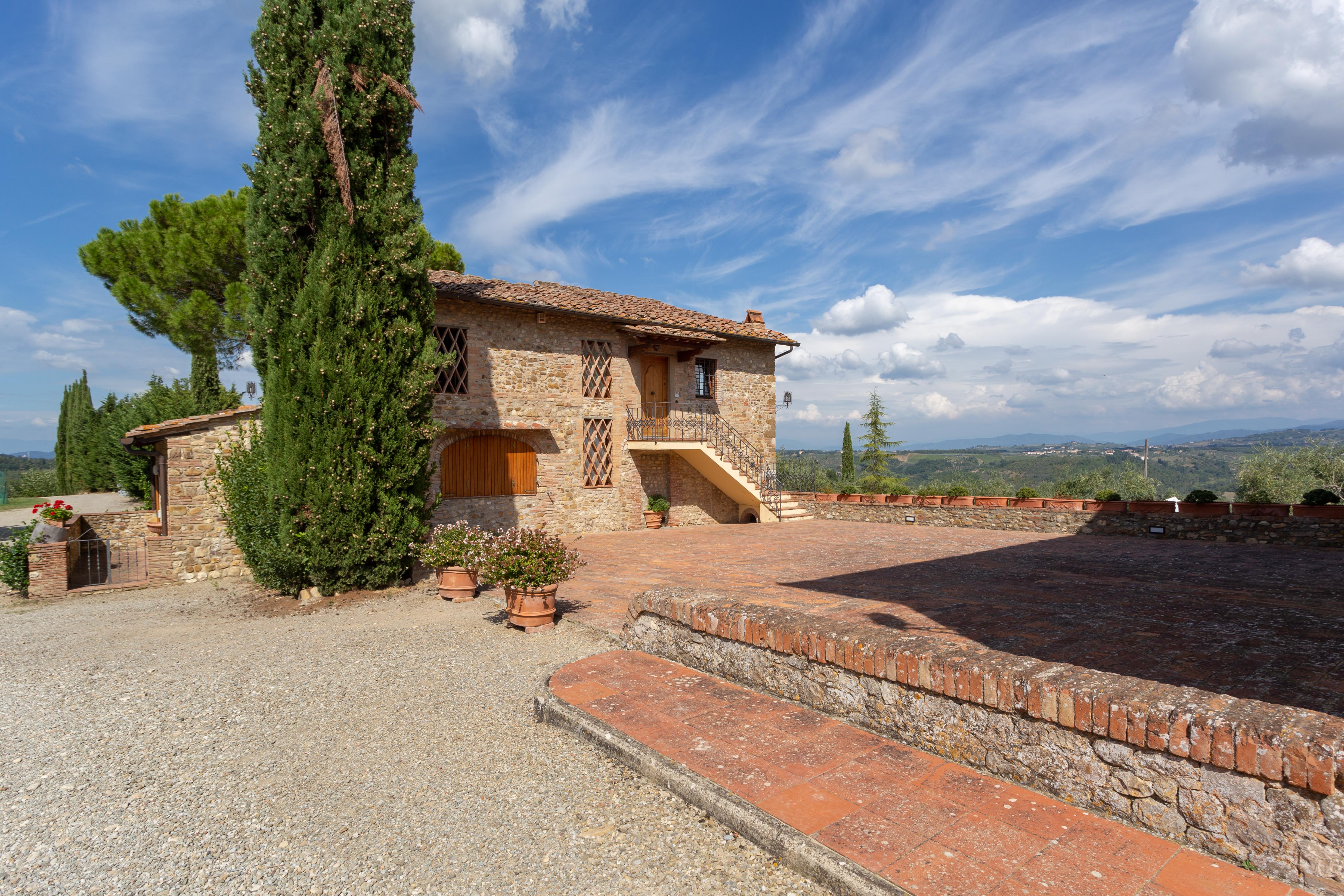 Pensjonat Fattoria Querceto Tavarnelle Val di Pesa Zewnętrze zdjęcie