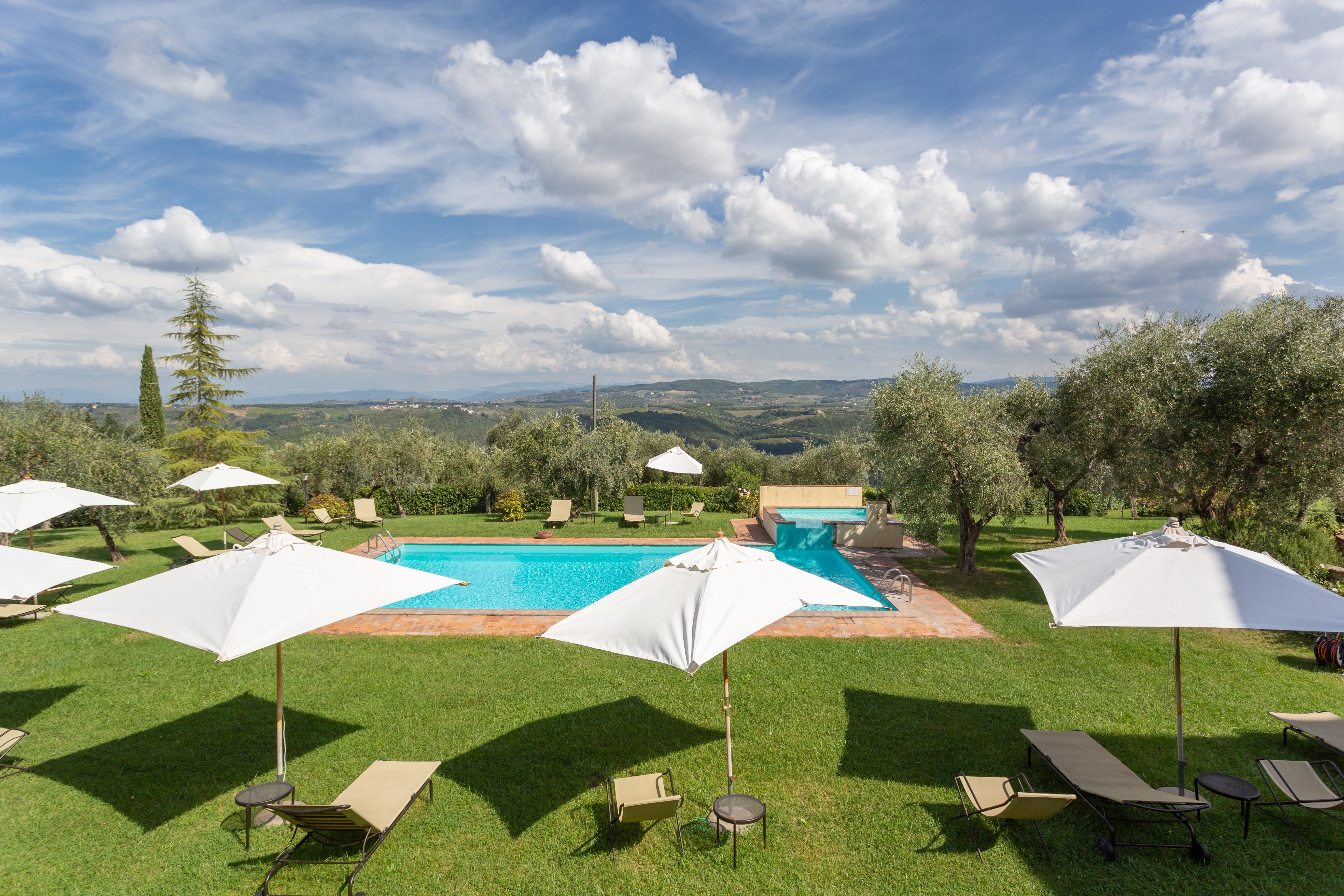 Pensjonat Fattoria Querceto Tavarnelle Val di Pesa Zewnętrze zdjęcie