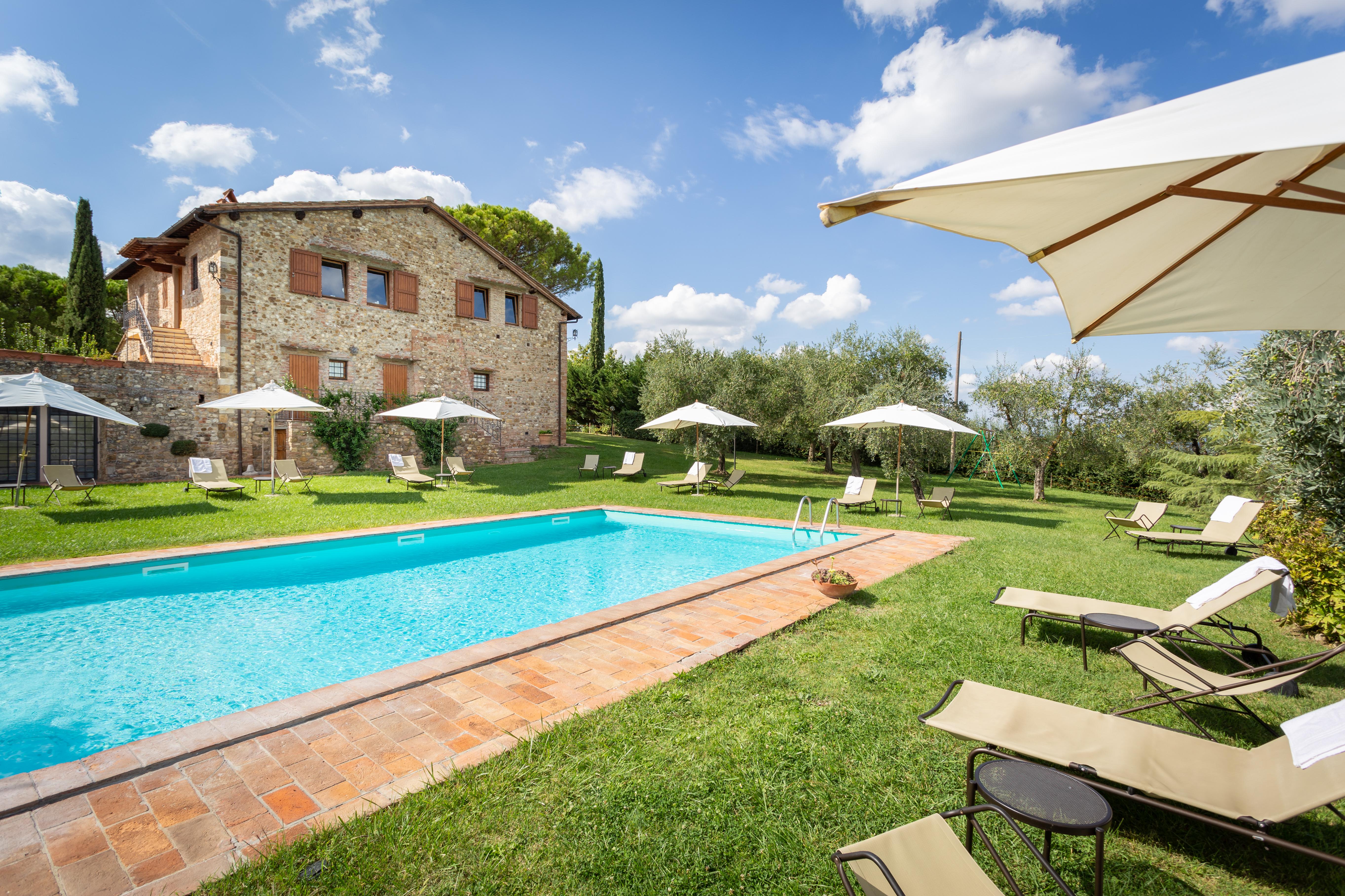 Pensjonat Fattoria Querceto Tavarnelle Val di Pesa Zewnętrze zdjęcie