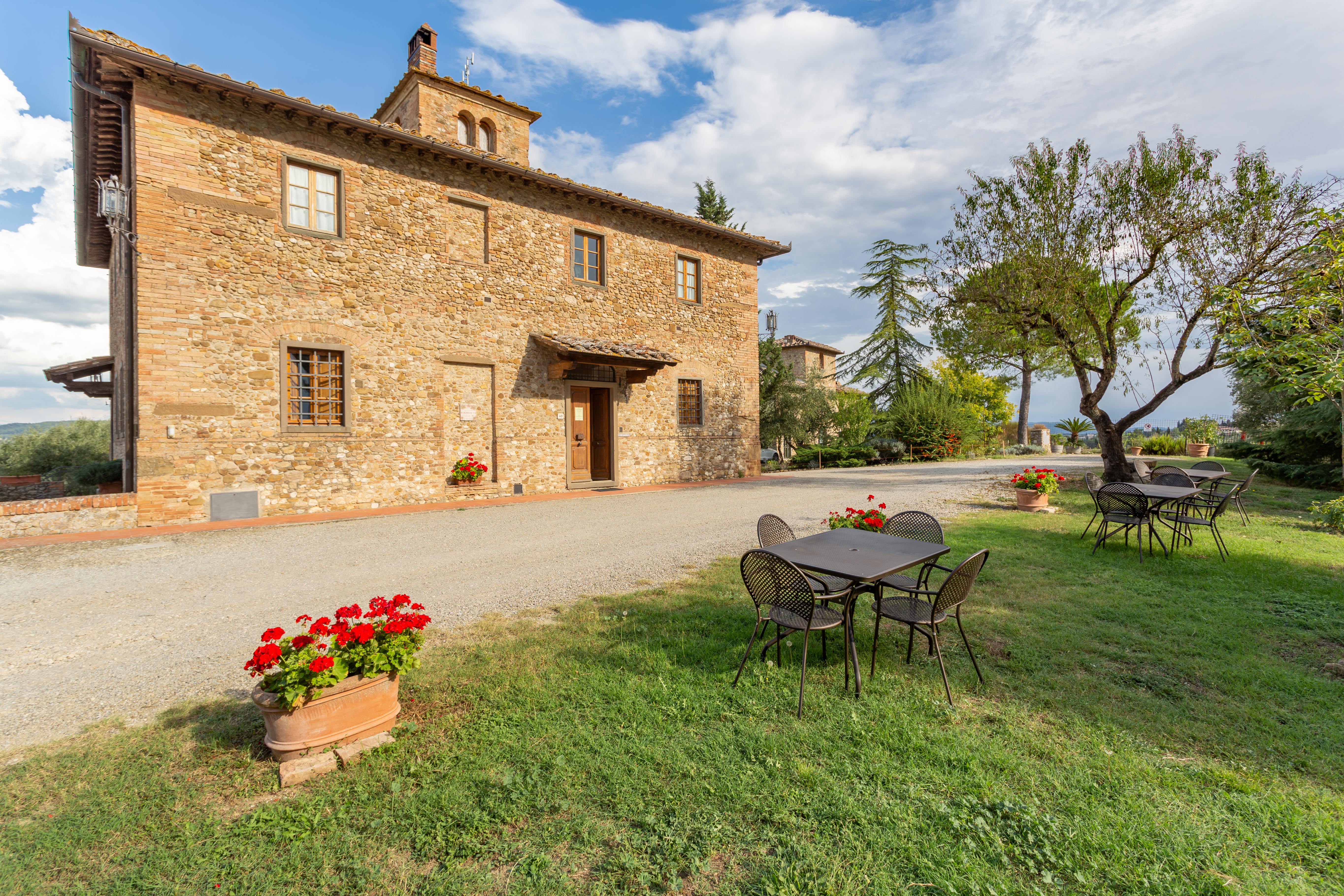 Pensjonat Fattoria Querceto Tavarnelle Val di Pesa Zewnętrze zdjęcie