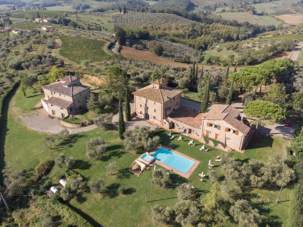 Pensjonat Fattoria Querceto Tavarnelle Val di Pesa Zewnętrze zdjęcie