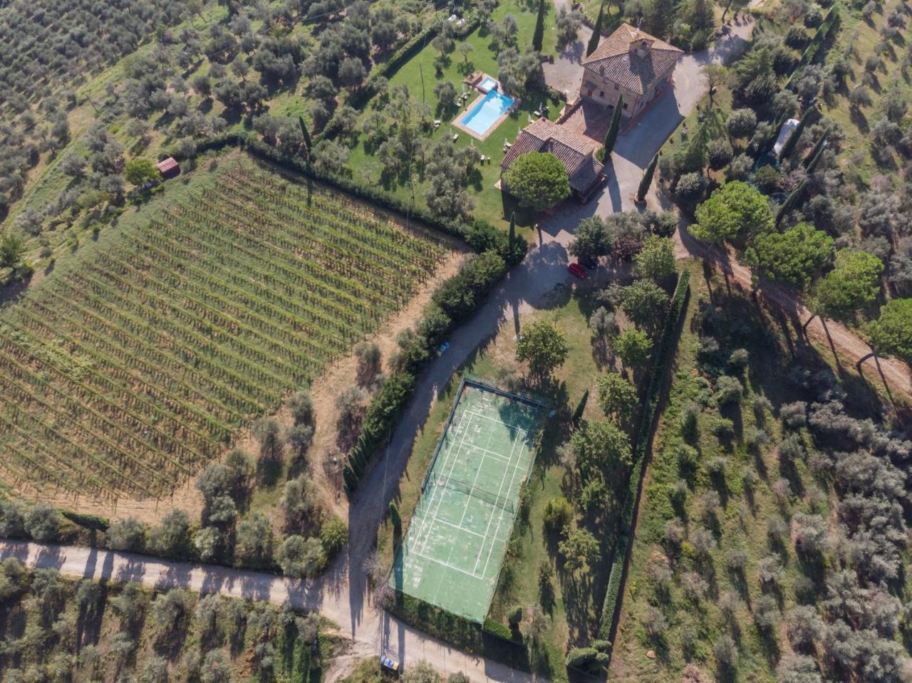 Pensjonat Fattoria Querceto Tavarnelle Val di Pesa Zewnętrze zdjęcie